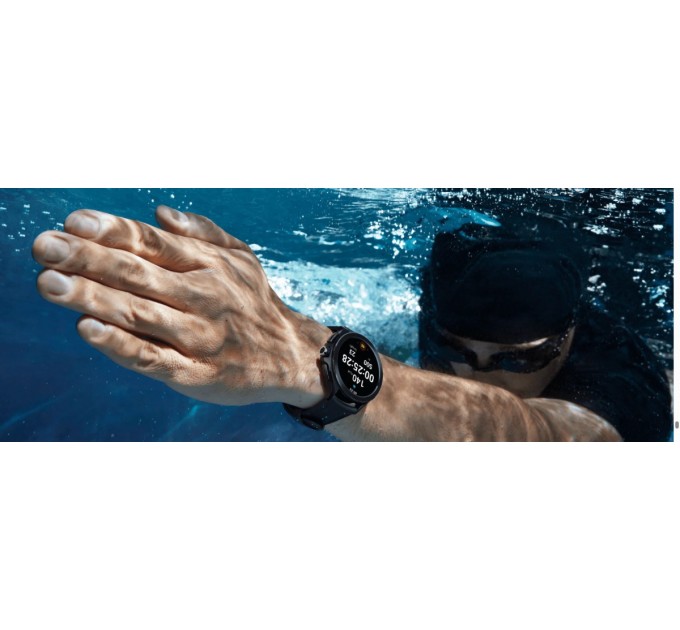 Смарт-годинник Xiaomi Watch 2 Pro Black Case with Black Fluororubber Strap (BHR7211GL)