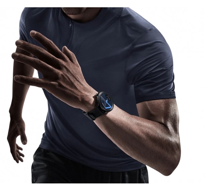 Смарт-годинник Xiaomi Watch 2 Pro Black Case with Black Fluororubber Strap (BHR7211GL)