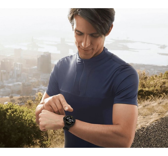 Смарт-годинник Xiaomi Watch 2 Pro Black Case with Black Fluororubber Strap (BHR7211GL)