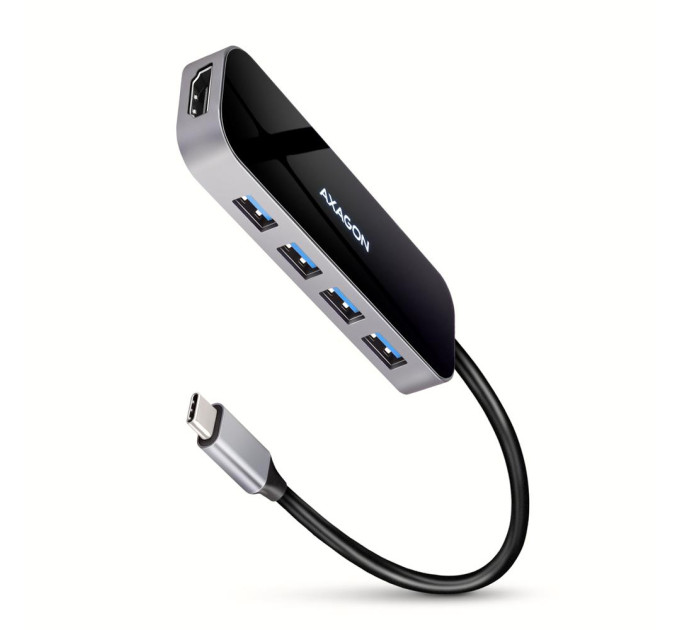 AXAGON Концентратор USB-C 6IN1 0.2M HMC-6H4A AXAGON