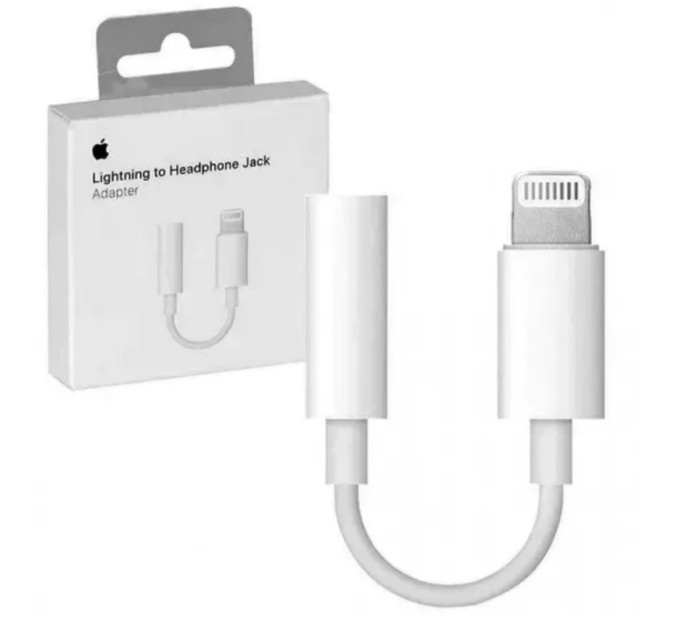Noname Аудіо-кабель Apple Lightning - 3.5 мм (M/F), White (190198001795)