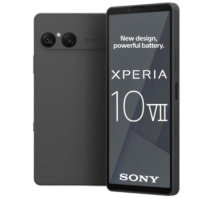 Sony Мобільний телефон Sony Xperia 10 VII 5G 8/128Gb Charcoal Black (4589771651773)
