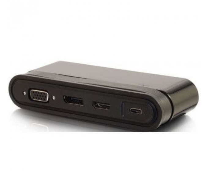 Порт-реплікатор C2G Docking Station USB-C на HDMI, DP, VGA, USB, Power Delivery (CG82392)