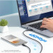 Essager Дата кабель USB 2.0 AM to Lightning + Micro 5P + USB-C 1.2m 100W Essager (EXCMTL-JJ01-P)