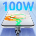 Essager Дата кабель USB 2.0 AM to Lightning + Micro 5P + USB-C 1.2m 100W Essager (EXCMTL-JJ01-P)