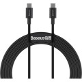 Baseus Дата кабель USB-C to USB-C 2.0m 100W black Baseus (CATYS-C01)