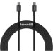 Baseus Дата кабель USB-C to USB-C 2.0m 100W black Baseus (CATYS-C01)