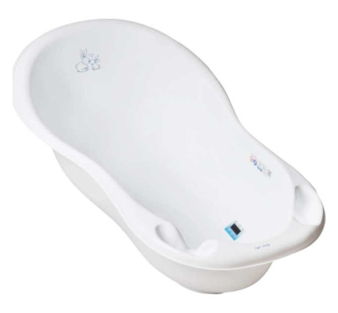 Tega Baby Ванночка Tega Baby зі зливом Bunny 102 см white (KR-005-103)