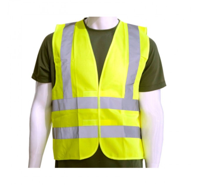 Жилет сигнальний SAPFIRE XL жовтий SH-023 (401066)