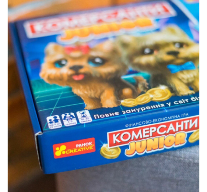 Ранок Настільна гра Ранок Фінансово-економічна гра.Комерсанти JUNIOR (4823076149574)