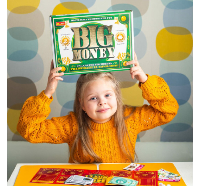 Ранок Настільна гра Ранок Економічна гра.Big Maney (4823076148751)
