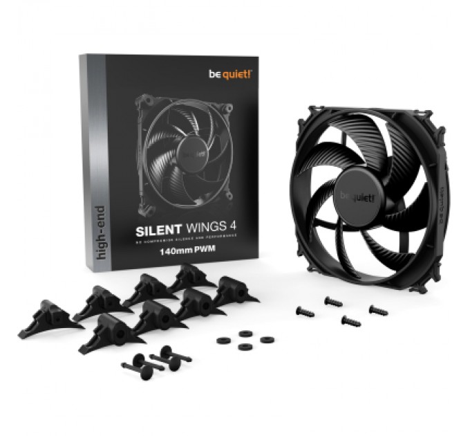 Кулер до корпусу Be quiet! Silent Wings 4 140mm PWM (BL096)