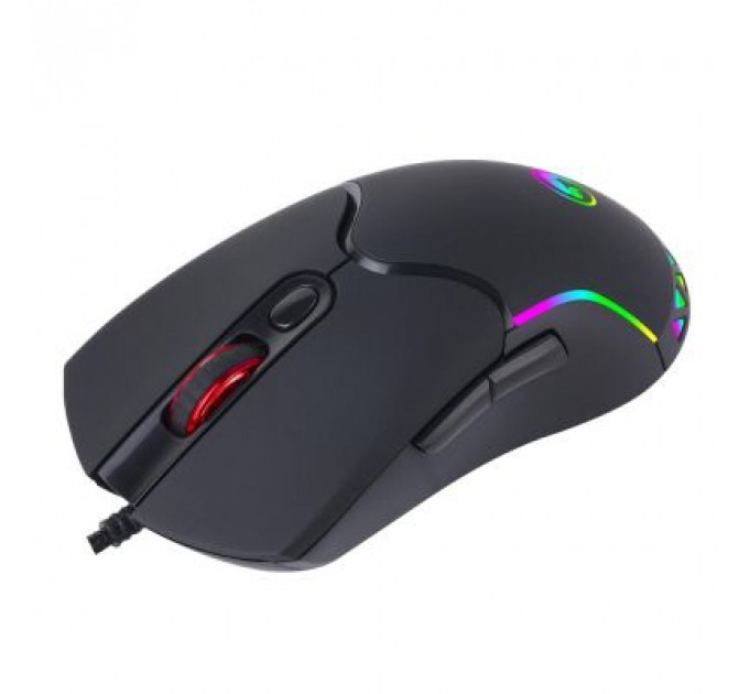Мишка Marvo M359 RGB-LED USB Black (M359)