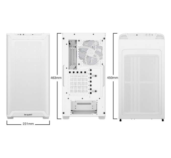 Корпус Be quiet! PURE BASE 501 LX білий (BGW79)