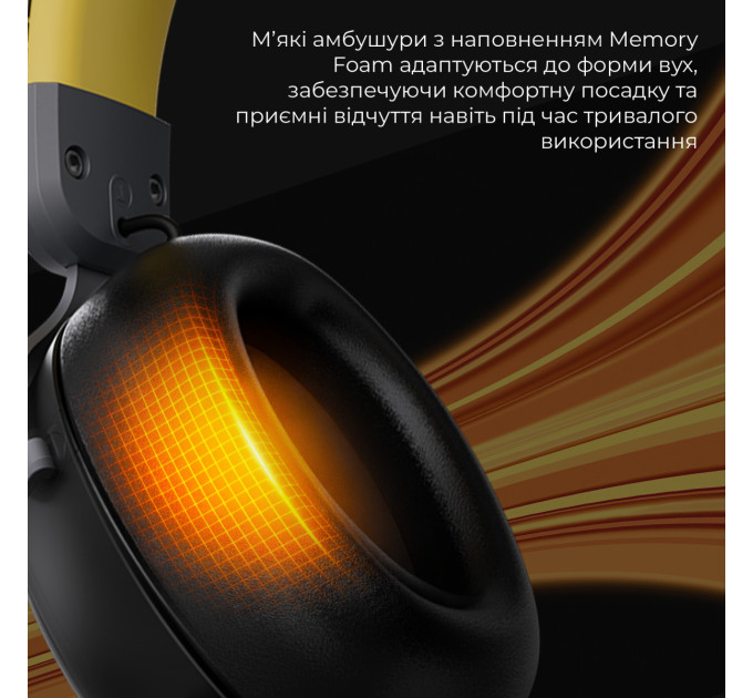 Ajazz Bluetooth-гарнітура Ajazz AHM08 MAX 3-Mode Black (AHM08-MAX-BGY)