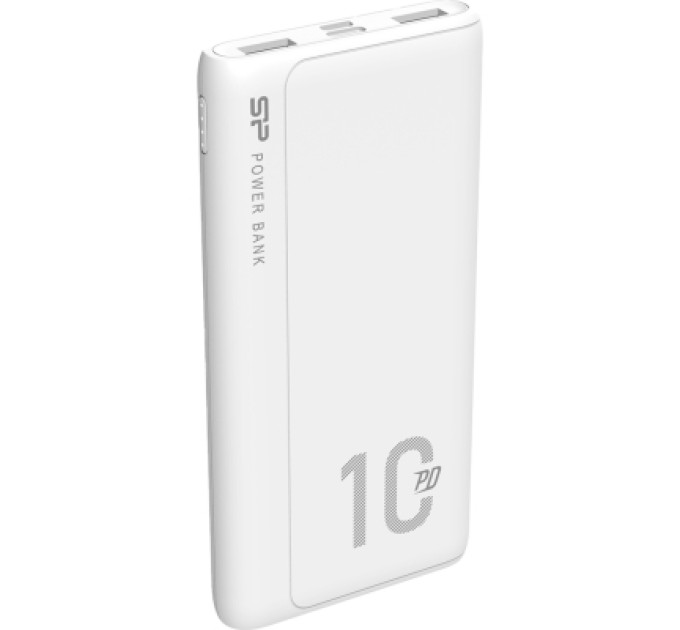 Silicon Power Батарея універсальна Silicon Power 10000mAh QP15 White (SP10KMAPBKQP150W)