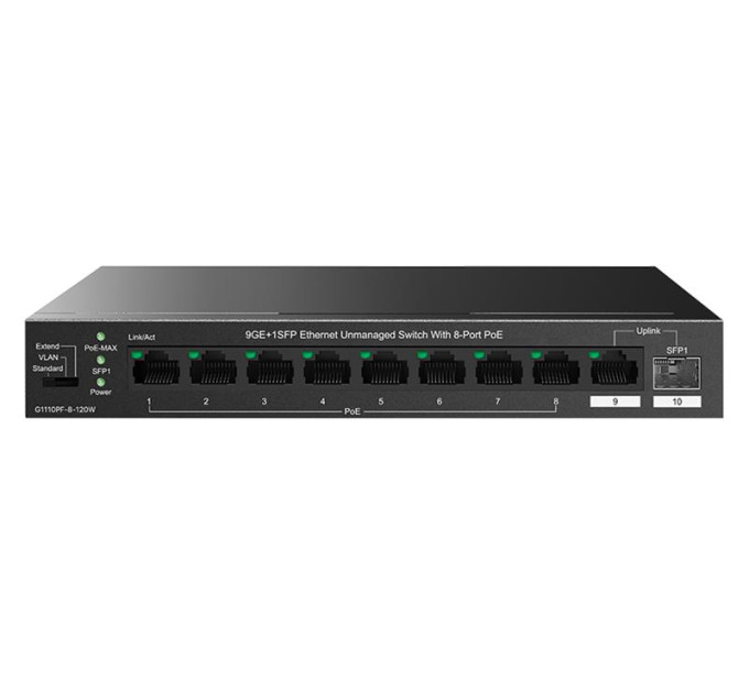 Tenda Комутатор мережевий Tenda TEG1110PF-8-120W