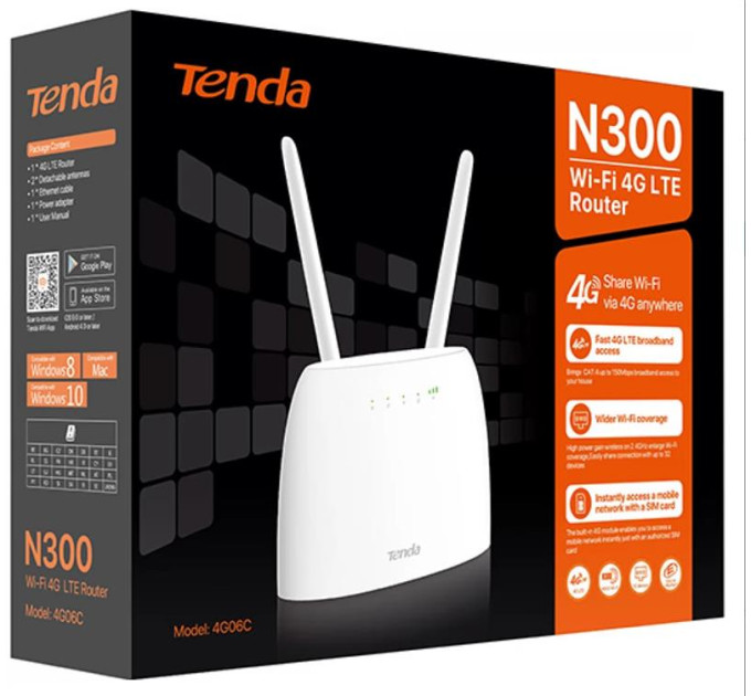 Tenda Маршрутизатор Tenda 4G06C