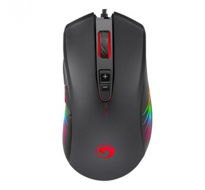 Мишка Marvo M519 RGB-LED USB Black (M519)