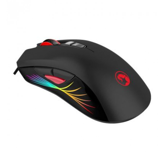 Мишка Marvo M519 RGB-LED USB Black (M519)