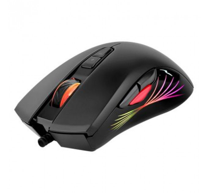 Мишка Marvo M519 RGB-LED USB Black (M519)