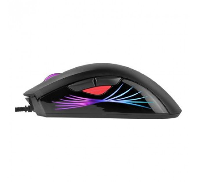 Мишка Marvo M519 RGB-LED USB Black (M519)