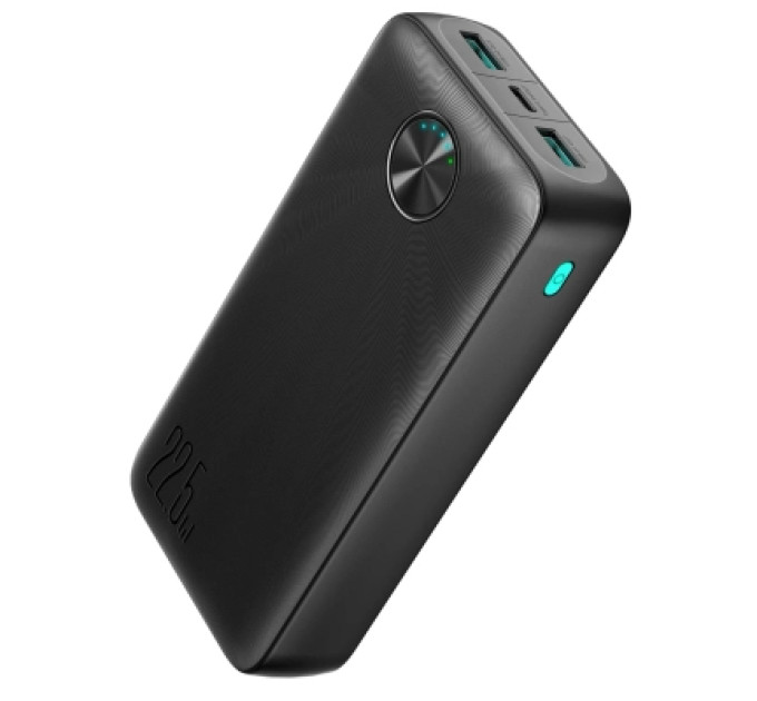 JOYROOM Батарея універсальна JOYROOM 20000mAh 22,5W PD, QC/3.0, 2*USB-A, USB-C In/Out Black (JR-PBF16)