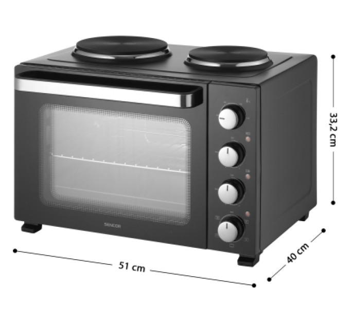 Sencor Електропіч Sencor SEO3500BK