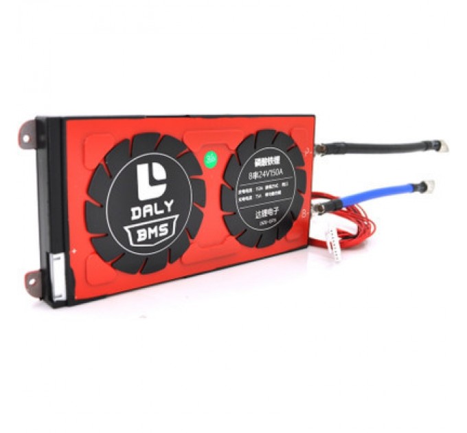 BMS контроллер DaLy LiFePO4 24V 8S 150A (DL8S-150A)