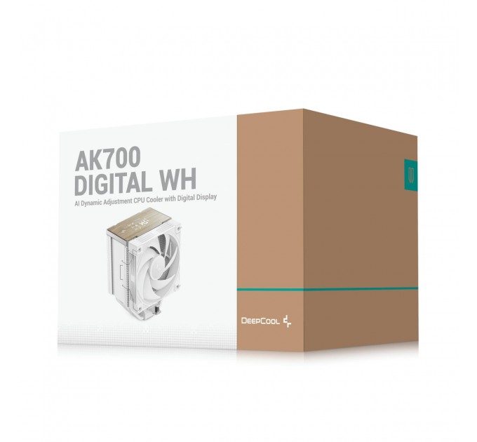 Кулер процесорний DeepCool AK700 Digital WH (R-AK700-WHNDMN-GJD)