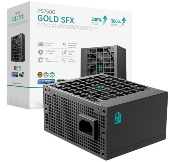 Блок живлення DeepCool GamerStorm PS750G 750W (R-PS750G-FE0B-JGEU)