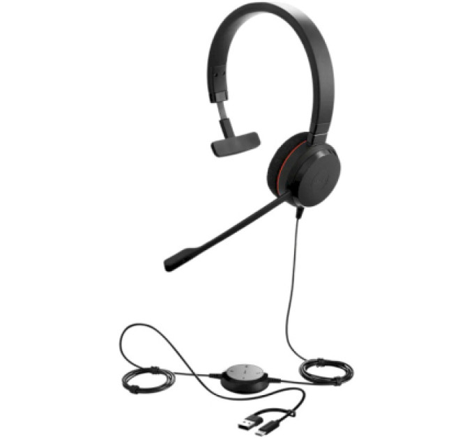 Jabra Навушники Jabra Evolve 20 MS USB C/A Mono (4993-823-169)