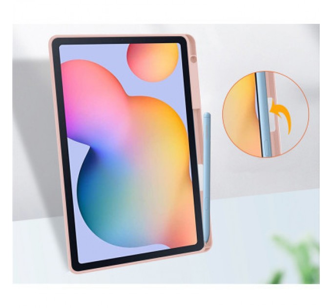 Чохол до планшета BeCover Soft Edge Stylus Mount Samsung Tab S6 Lite (2024) 10.4" P620/P625/P627 Rose Gold (710840)