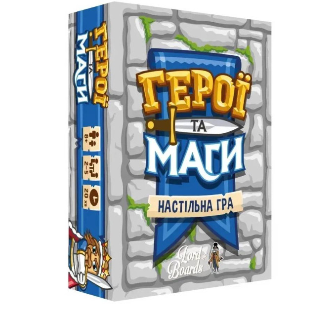 Lord of Boards Настільна гра Lord of Boards Герої та Маги (LOB2208UA)