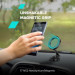 Canyon Універсальний автотримач Canyon Magnetic phone holder OnGrip 10 aluminum Black (CNS-CCHM10)