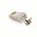 Конектор RJ 45 Cablexpert (LC-PTF7-01/100) 8P8C, Cat.7, FTP, з наскрізними отворами, позолочені контакти (100 шт/уп)