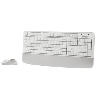 Комплект (клавіатура, мишка) бездротовий A4Tech Fstyler FG2500S Plus White