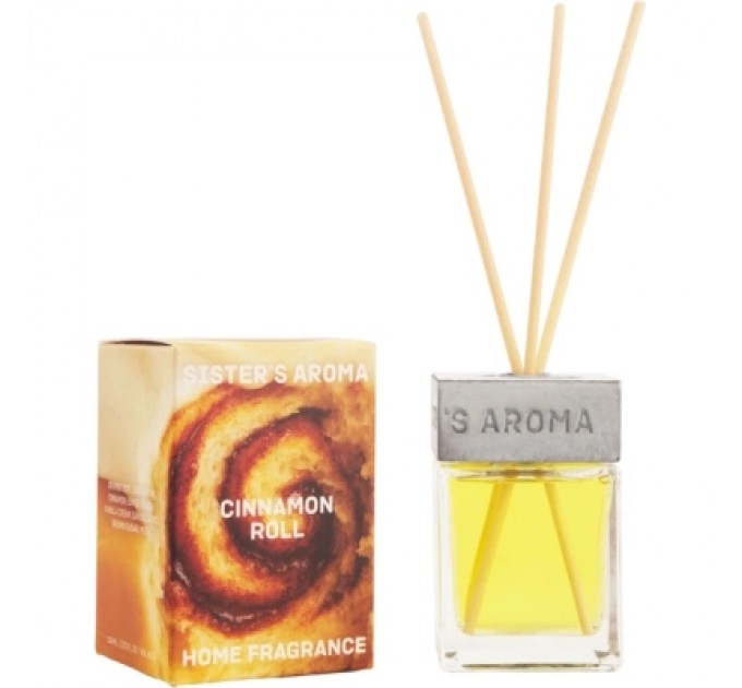Аромадифузор Sister's Aroma Cinnamon Roll 110 мл (4820227786343)