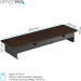 OfficePro Підставка для монітора OfficePro MR145DW Dark Wood/Black