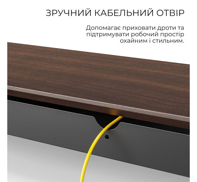 OfficePro Підставка для монітора OfficePro MR145DW Dark Wood/Black