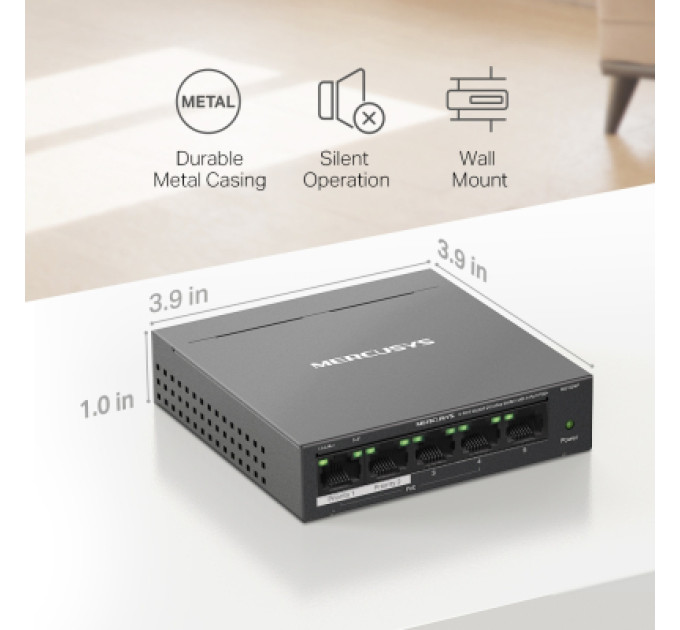 Mercusys Комутатор мережевий Mercusys MS105GP