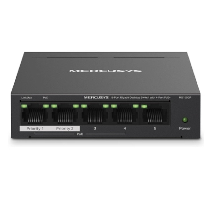 Mercusys Комутатор мережевий Mercusys MS105GP
