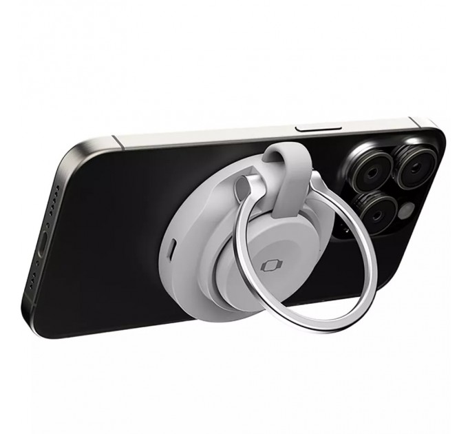 Бездротовий зарядний пристрій Proove Knocker 2 in 1 Qi2 15W White (WSPK15012002)