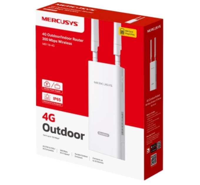 Mercusys Маршрутизатор Mercusys MB118-4G