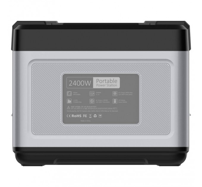 Зарядна станція BLAUPUNKT JuiceBox 2000, 2400W, 2048Wh, LiFePO4 з водонепроникною сумкою