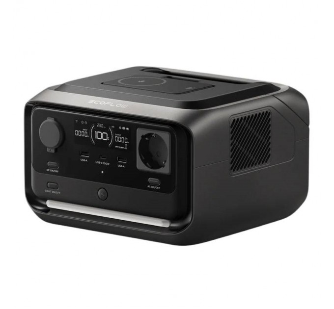 Зарядна станція EcoFlow River 3 Max Plus, 600W, 858Wh (EFRIVER3MaxPlus-EU-CBOX)_EU