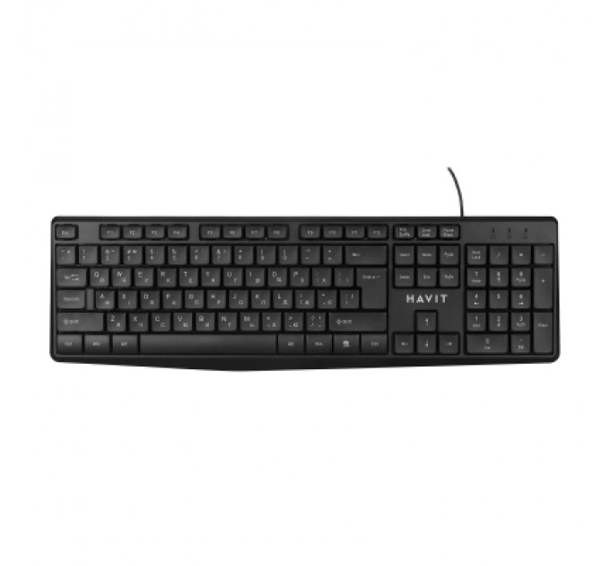 Клавіатура Havit KB206 USB UA Black (HV-KB206-BK)