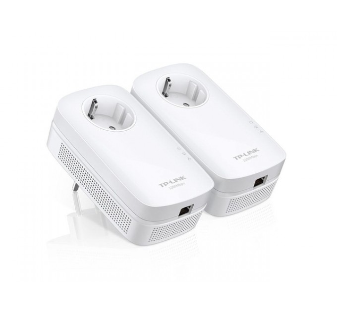 Гігабітний Powerline адаптер з вбудованою розеткою , TL-PA8010PKIT TP-LINK