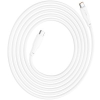 Дата кабель USB-C to USB-C 2.0m 100W TPE X93 white HOCO (6931474790729)