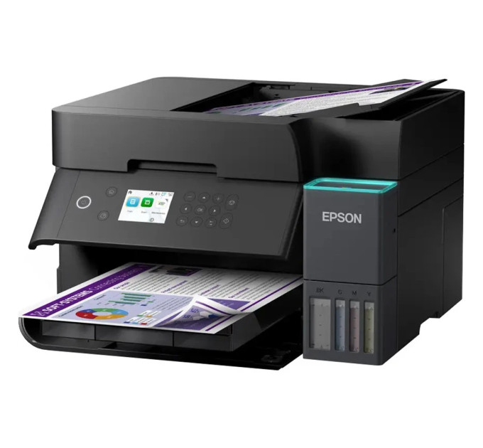 Epson Багатофункціональний пристрій А4 Epson EcoTank L6390 Wi-Fi (C11CL40406)